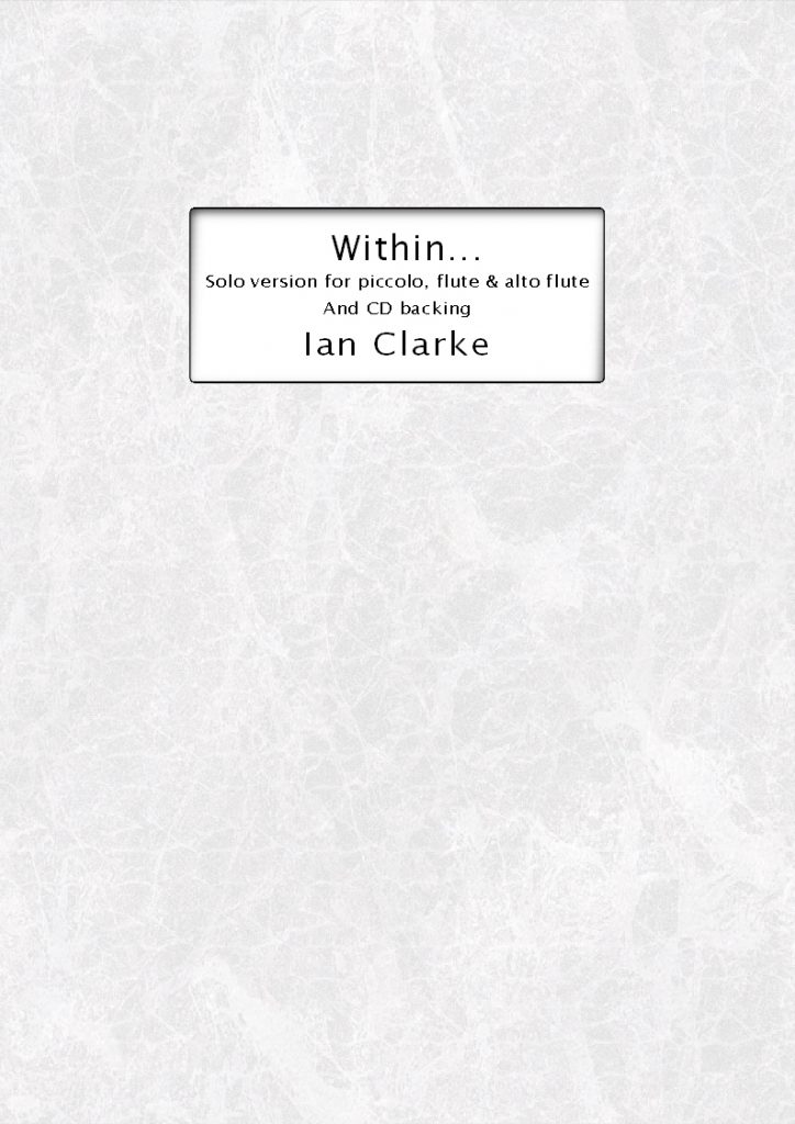 Within... - solo flute (concert, piccolo & alto) & backing track